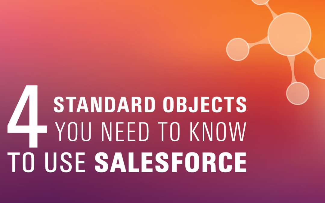4 standard objects you need to know to use Salesforce