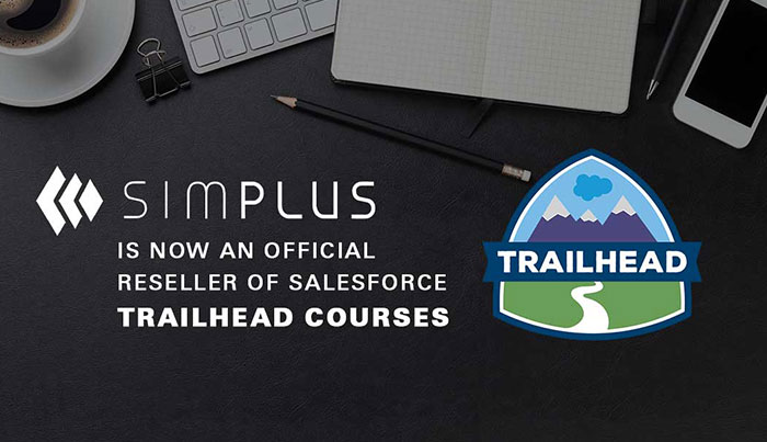 Simplus is a a trailhead course reseller