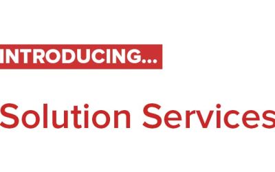 We’ve created a new Solution Services team!
