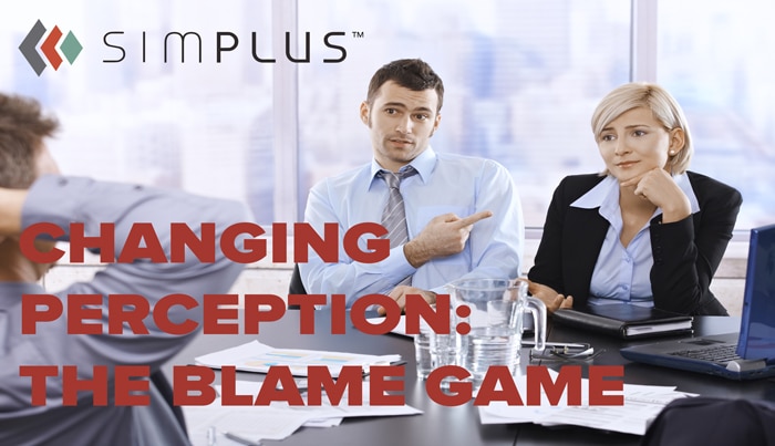 Changing perception to combat the blame game in an enterprise