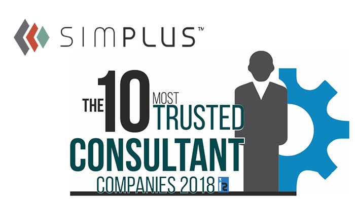 Simplus recognized as one of the 10 Most Trusted Consultancies!