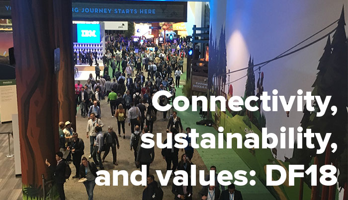 Connectivity, sustainability, and values at Dreamforce 2018