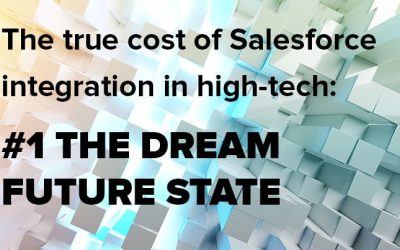 Salesforce integration in high-tech: #1 The cost of the future state