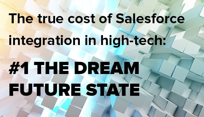 Salesforce integration in high-tech: #1 The cost of the future state