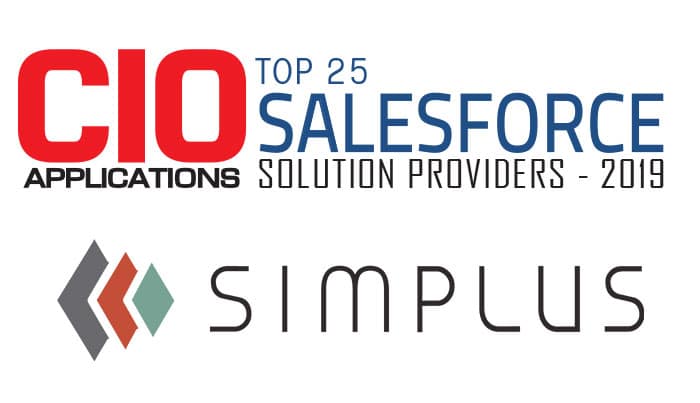 CIO Applications recognizes Simplus as a top Salesforce partner!