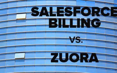 Salesforce Billing vs. Zuora: A comparison of features