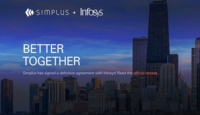 Infosys to Acquire Simplus, a Leading Salesforce Consulting and Platinum Partner