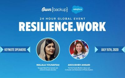 Join us tomorrow for #ResilienceWork with OwnBackup
