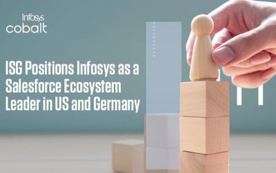 ISG ranks Infosys as a Salesforce ecosystem leader