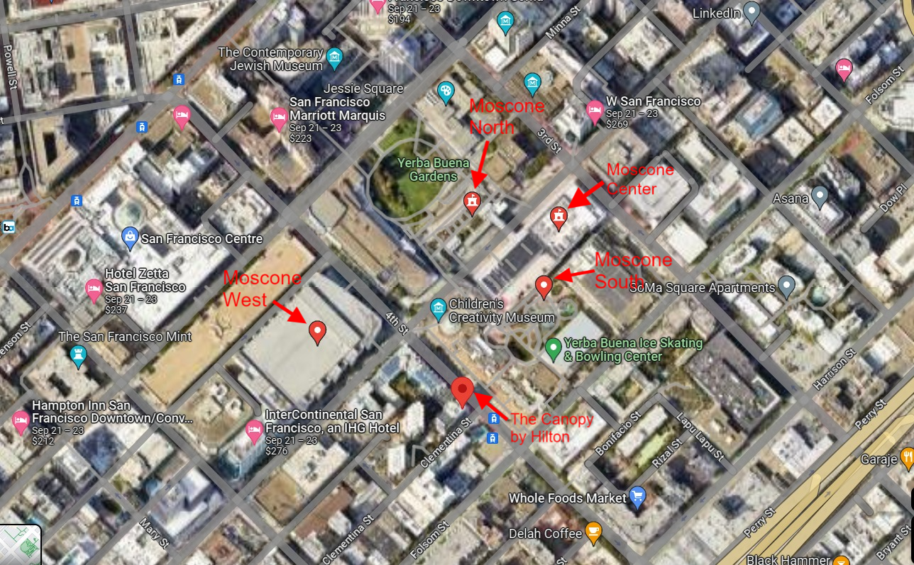 Moscone - Canopy Map