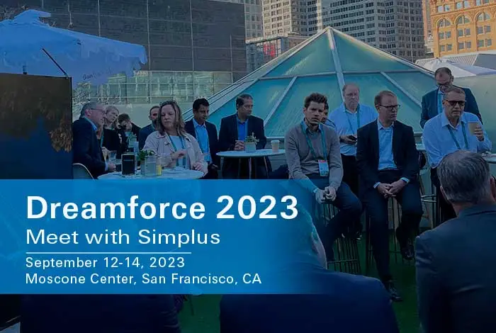 Dreamforce 2023 - Meet with Simplus